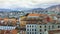 Tiled roofs of the old city, Geneva, Switzerland