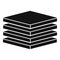 Tiler stack icon, simple style