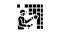 tiler worker glyph icon animation