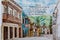 Tiles with the view of a beautiful old town of Teror, Gran Canaria, Spain