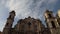 Tilt Down Of Famous Catholic Cathedral In Old Havana Cuba