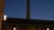Tilt down night time video of Alexanderplatz Railway Station from Berliner TV Tower