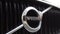 Tilt-shift effect slow focusing over the luxury Volvo logotype