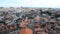 Tilt Shift Focus Time Lapse of City View from ClÃ©rigos Church Tower in Porto, Portugal