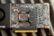 tilt-shift lens used over detailed circuit board of a new powerf