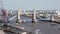 Tilt shift timelapse video of Tower Bridge, London, England, UK