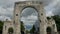 Tilt shot Tourist visit Bridge of Remembrance