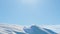 Tilt up view caucasus mountains panorama and ski lifts with skiers in Goderdzi ski resort in sunny beautiful winter day