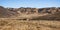 Tilted Limestone Detail of the South Rim of the Makhtesh Ramon Crater in Israel