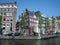 Tilted Town Houses in Amsterdam