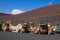 Timanfaya park on lanzarote island