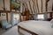 Timber framed cottage bedroom
