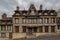 Timber framed house where the composer Maurice Ravel lived in Lyons la foret, Haute Normandy, France