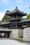 Timber structure Japanese style Tang style architectural temple of Tsz Shan Temple in Hong Kong