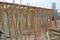 Timber support for timber beam formwork