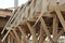 Timber support for timber beam formwork