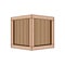 timber wooden crate cartoon vector illustration