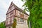 Timbered house in the village of Punderich - Moselle valley wine region in Germany