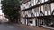 Timbered houses on Micklegate in the centre of York, Northern England