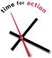 Time clock movement call for action