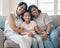 Time with family warms my heart. a young woman spending time with her mother and daughter.