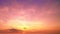 Time-laps footage beautiful motion blur of light sunset or sunrise colorful dramatic majestic scenery sky with amazing clouds flow