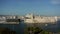 Time-lapse aerial view of the city of Marseille, France