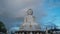 Time lapse amazing rainbow cover Phuket big Buddha.