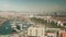 Time-lapse of Barceloneta in Barcelona, Spain