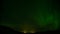 Time lapse of beautiful aurora borealis northern light in Iceland