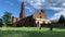 Time-lapse of the Chiaravalle gothic abbey brick built masterpiece