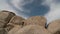 Time Lapse of Clouds and Desert Rocks - Clip 3