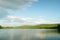 Time lapse of clouds moving above Squam Lake in New Hampshire