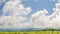 Time Lapse of Clouds over Mountains