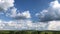 Time lapse clouds, rolling puffy cloud are moving, white lightnes clouds time lapse. Ultra HD sunny clouds, Cloud