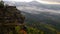 Time Lapse clouds on the viewpoint of the golden