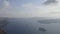 Time lapse of cruise ships in Santorini port