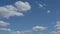 Time lapse, Cumulus clouds