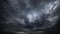 Time lapse of a dark dramatic stormy sky