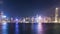 Time lapse day to night hong kong cityscape victoria harbour and symphony of light