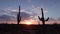 Time Lapse Of Desert Sunset Skies n Arizona
