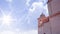 Time lapse detail view Saint Francesco or San Francesco of Assisi church