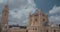 Time lapse of the dormition Abbey in old city Jerusalem