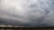 Time lapse of dramatic rain clouds