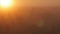 Time lapse of epic sunrise over marshland forest