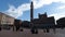 Time lapse of famous Piazza del Campo in the historic center of Siena.