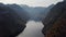 Time lapse Flight over Konigsee lake, Berchtesgaden, Germany.