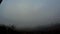 Time lapse of fog formation at dawn