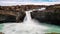 Time lapse footage of The Aldeyjarfoss Waterfall in North Iceland.