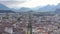 Time lapse in Grenoble, France.